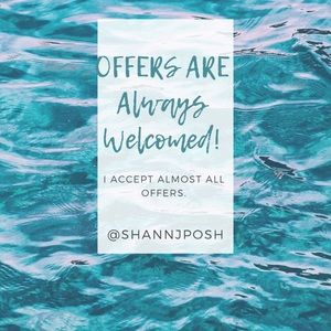 OFFERS ALWAYS WELCOMED!